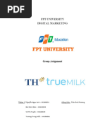 FPT University Digital Marketing: Group Assignment