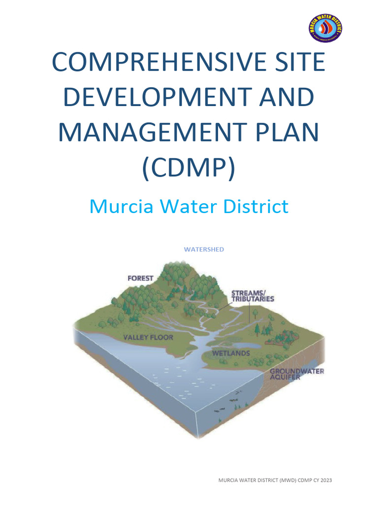 CDMP New Plan 2023 | PDF | Soil | Forests