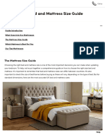 Mattress Sizes & Bed Dimensions Guide - Dreams