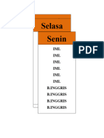 Jadwal Mapel