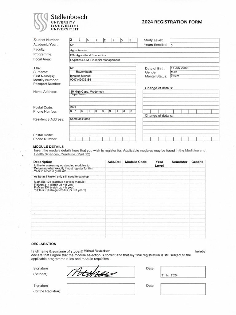 2024 Registration Form PDF