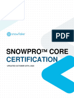 Snowpro Core Certification Faq 2019