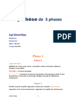 Synthese de 3 Phases