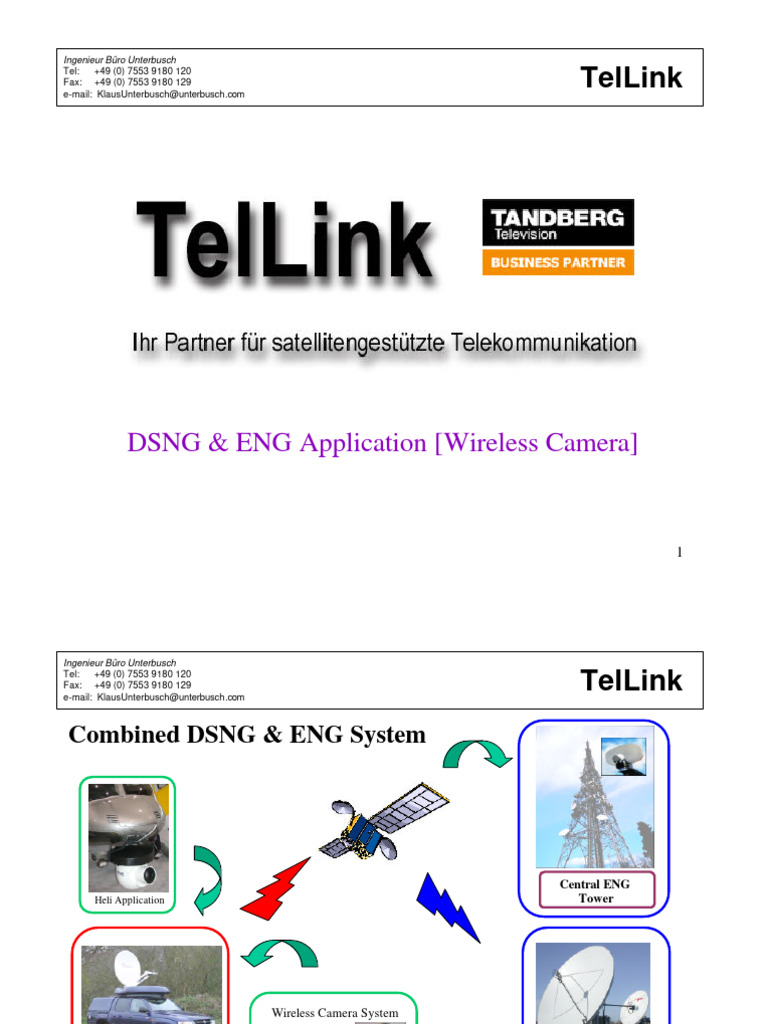 DSNG & ENG Systems Overview | PDF | Orthogonal Frequency Division ...