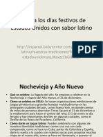 Los Dias Festivos