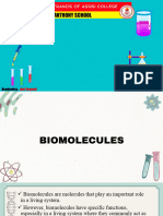 Module 7 Biological Molecules