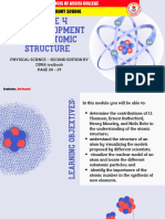 Physical-Science-Module 4 The Development of The Atomic Structure