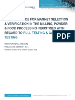 Pull Testing Vs Gauss Testing in The Food Industry Full Guide AMR161001 Rev. 4