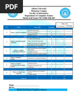 Model Exam Version 7