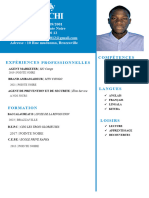 Date de Naissance: 05/09/2001 Lieu de Naissance: Pointe Noire Contact: +242 06 580 00 12 Adresse: 10 Rue Mudzomo, Brazzaville