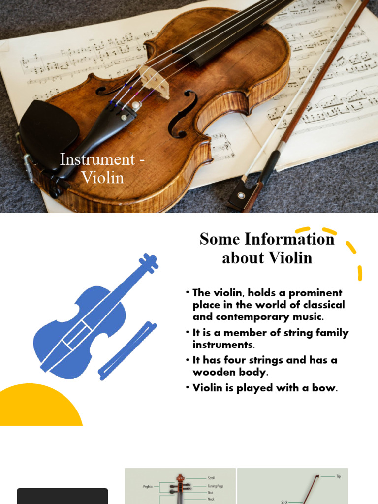 Presentation About Violin | PDF