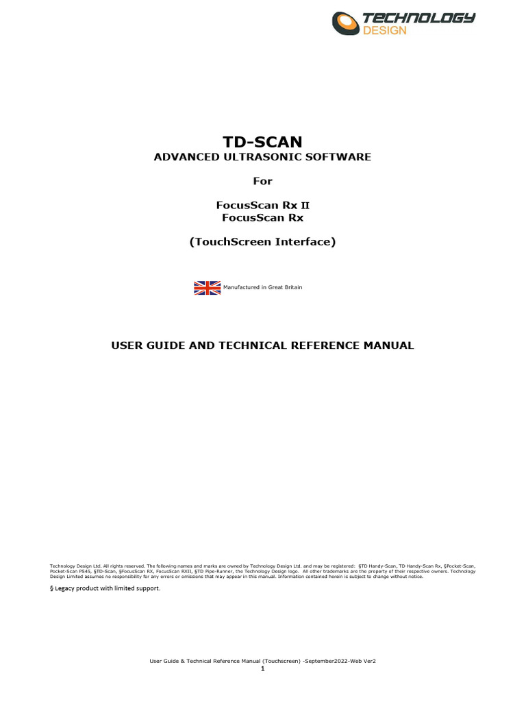 FocusScan Rx Ultrasonic Software Guide | PDF | Computer Keyboard ...