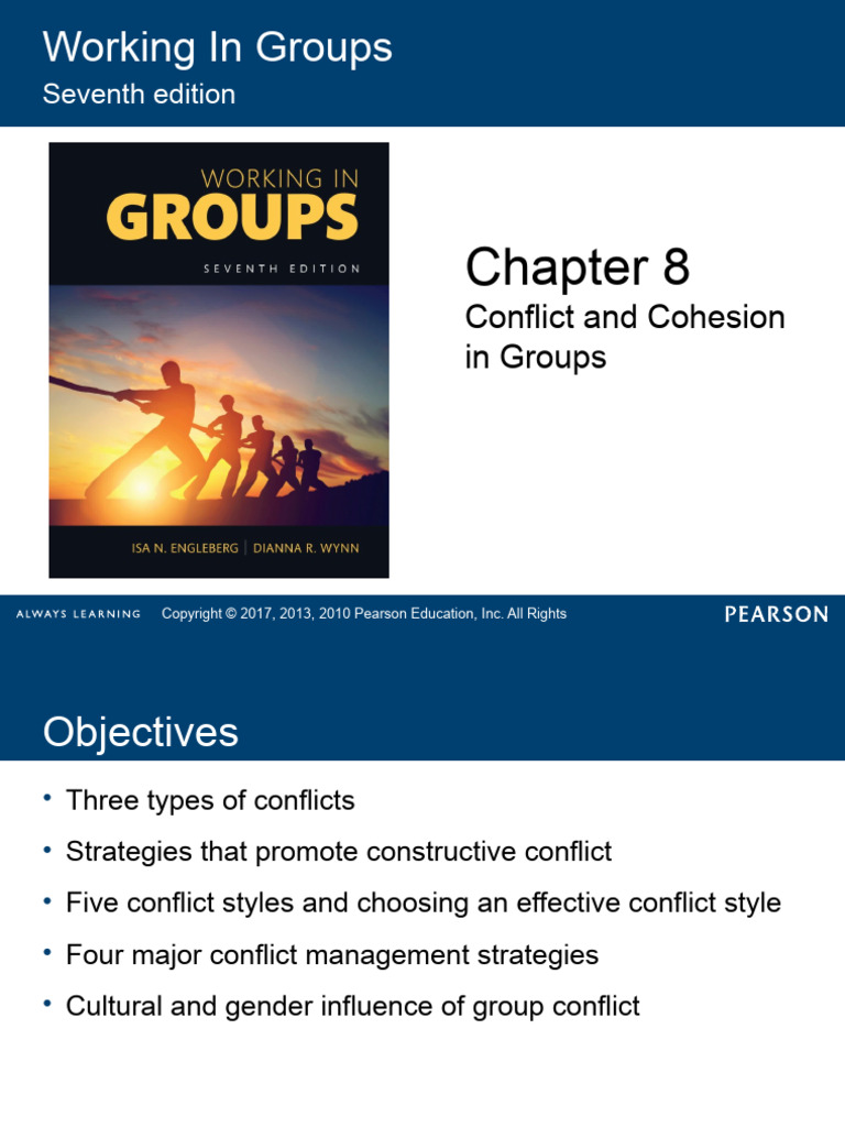 Chapter 8 Conflict and Cohesion in Gorups | PDF | Group Cohesiveness ...