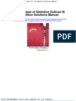 Download Full Fundamentals Of Statistics Sullivan Iii 4Th Edition Solutions Manual pdf docx full chapter chapter