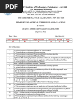 Question Paper - AI (Feb 1)