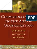 Cosmopolitanism in The Age of Globalization Citizens Without States