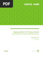 Radxa ROCK 3C Product Brief