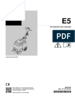 Tennant Manual E5