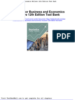 Full Statistics For Business and Economics Mcclave 12Th Edition Test Bank PDF Docx Full Chapter Chapter