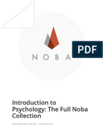 Introduction to Psychology- The Full Noba Collection