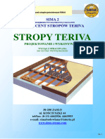 Stropy Teriva - Inf. Dla Projektantow