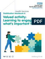 Valued Activity - Stablisation Booklet