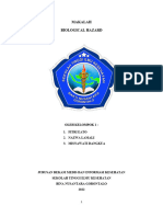 Makalah Biological Hazard: Oleh Kelompok 1: 1. Fitri Eato 2. Nazwa Lamali 3. Misnawati Dangkua