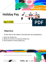 6.holiday Pay