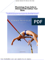 Full Human Physiology From Cells To Systems Sherwood 9Th Edition Test Bank PDF Docx Full Chapter Chapter