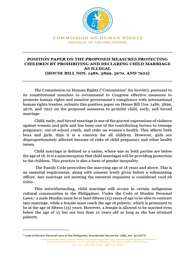 Position Paper Proposed Measures Protecting Children by Prohibiting and ...