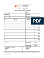 Excel Fiyat Teklif Şablonu