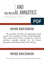 Simple and General Annuities