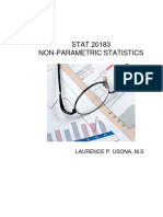 Non Parametric Statistics