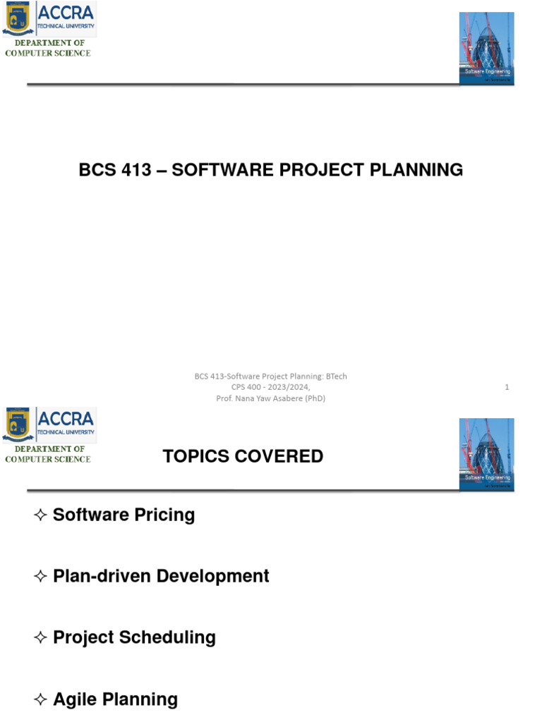 BCS 413-w3 | PDF | Agile Software Development | Profit (Economics)