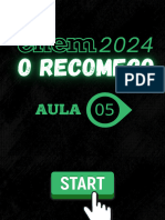 ENEM 2024 - O Recomeço - Aula 5