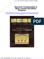 Full Solution Manual For Fundamentals of Heat and Mass Transfer 8Th Edition Bergman PDF Docx Full Chapter Chapter