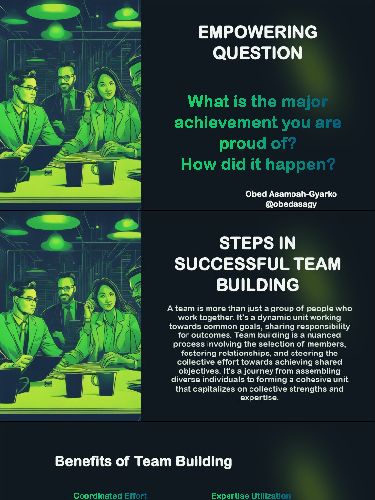 Team Building Essentials | PDF | Empowerment | Expert