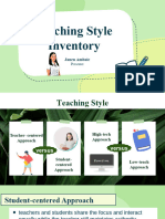 Teaching Style Inventory