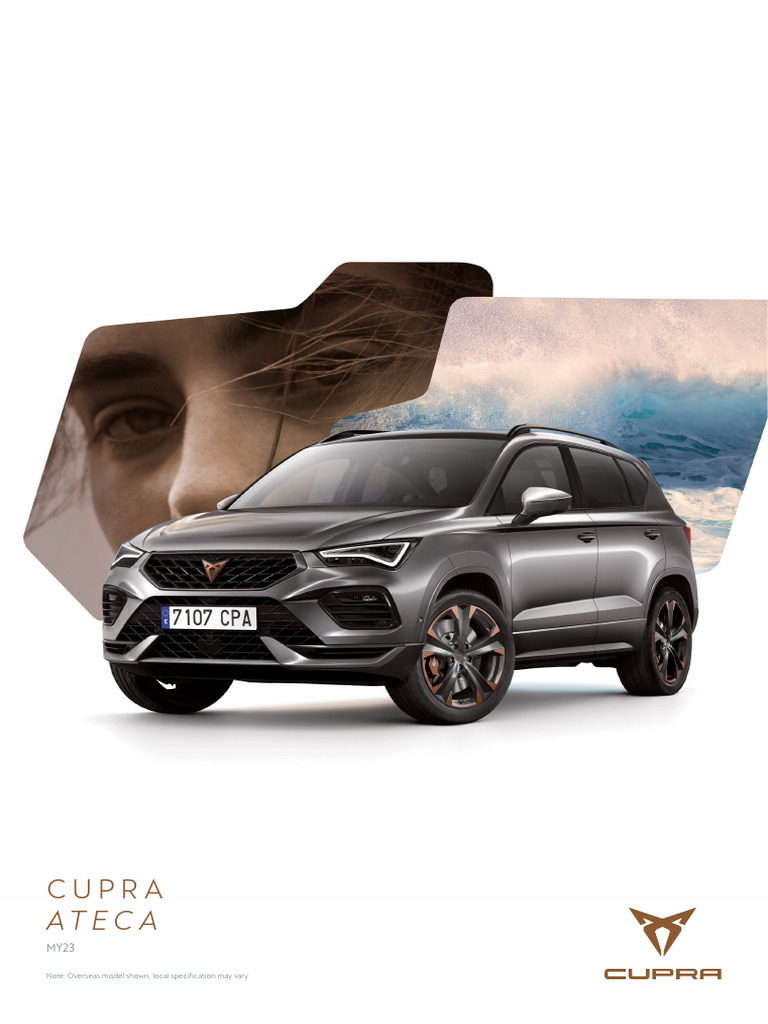CUPRA Ateca Brochure 210x297 PDF Fuel Economy In Automobiles