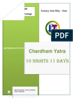 (10nights11days) chardhamyatraDelhitoDelhiB2B