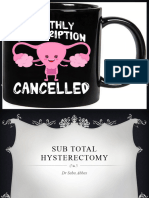 Sub Total Hystrectomy