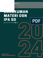 Rangkuman Materi Osn Ipa SD 2024