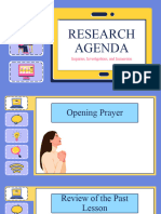 3i's Research Agenda