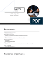 Aula 2.0 - Direito Civil Parte Geral