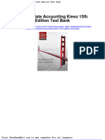 Full Intermediate Accounting Kieso 15Th Edition Test Bank PDF Docx Full Chapter Chapter
