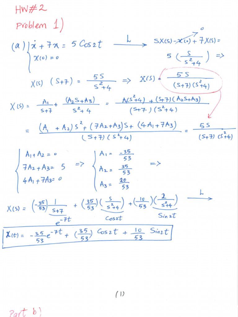 Homework 2 Solutions ENGR4220 | PDF | Function (Mathematics) | Applied ...