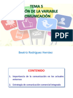 Tema 05 Gestión de La Variable Comunicación