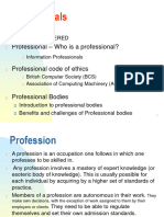 CHAPTER 2 Profession, Professionals Notes SET2
