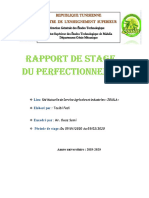 Stage Perfctionnement