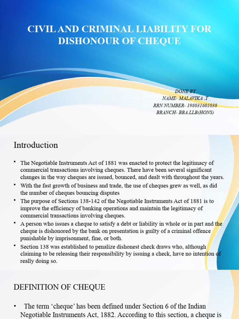 civil-and-criminal-liability-for-dishonour-of-cheque-pdf-cheque